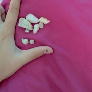 Lot of raw milky quartz